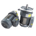 Horizontal 220V 380V three phase 1hp  28mm 32mm 40m 3 hp single phase ac geared motor